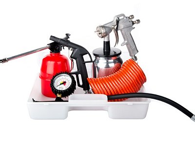 Fini Kit per Aria Compressa 6 pezzi con Tubo