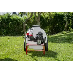 Leggera e pratica Motopompa irrorazione carrellata Acqua Spray Mod.M25-80