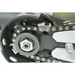 Lubrificazione automatica Seghetto pneumatico a catena Turbo con lama oregon