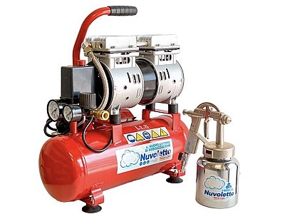 Sbaraglia kit Compressore Nebulizzatore Nuvoletto