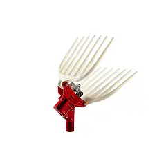 Forcella ultraresistente: Plastica con fibra di vetro Oscillatore: Alluminio Abbacchiatore pneumatico professionale S21