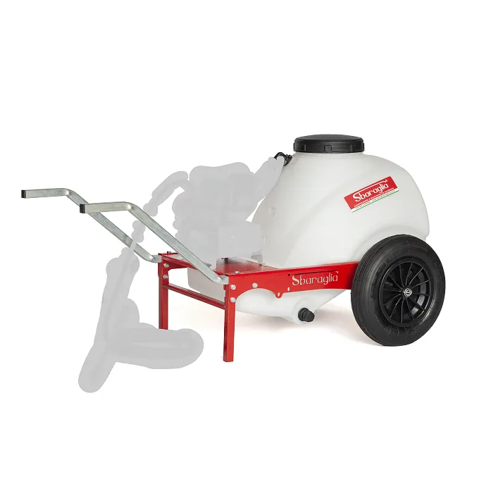 Sbaraglia Carrello con serbatoio irrorazione 80 LT