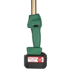 Manico cordless Sbaraglia per batteria da 21 V Abbacchiatore a batteria professionale S22-E con Kit 3 batterie + 2 carica