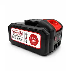 Batterie in dotazione e durata Abbacchiatore a batteria professionale S22-E con Kit 3 batterie + 2 carica