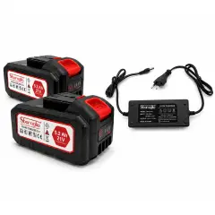 Sbaraglia Kit 2 baterías serie tecno cordless 21 V 5.2 ah